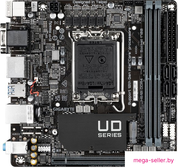 Материнская плата Gigabyte H610I DDR4 (rev. 1.0)