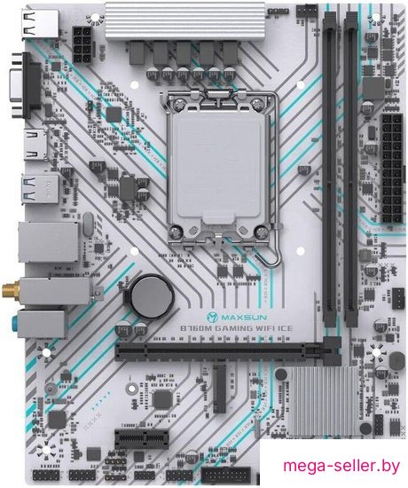 Материнская плата Maxsun B760M Gaming WiFi Ice
