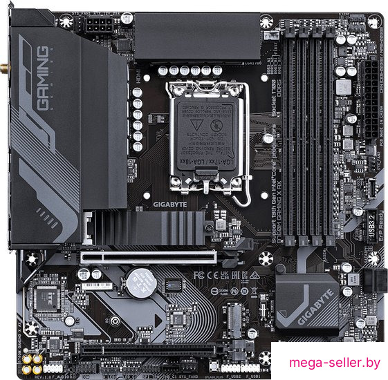 Материнская плата Gigabyte B760M Gaming X AX (rev. 1.x)