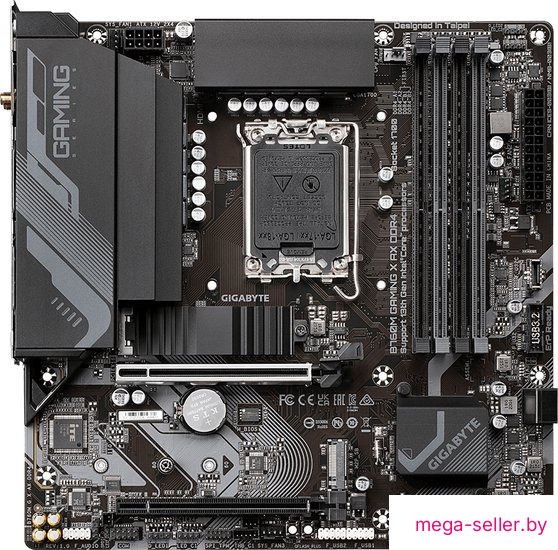 Материнская плата Gigabyte B760M Gaming X AX DDR4 (rev. 1.x)