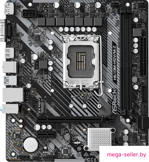Материнская плата ASRock H610M-HDV/M.2 R2.0