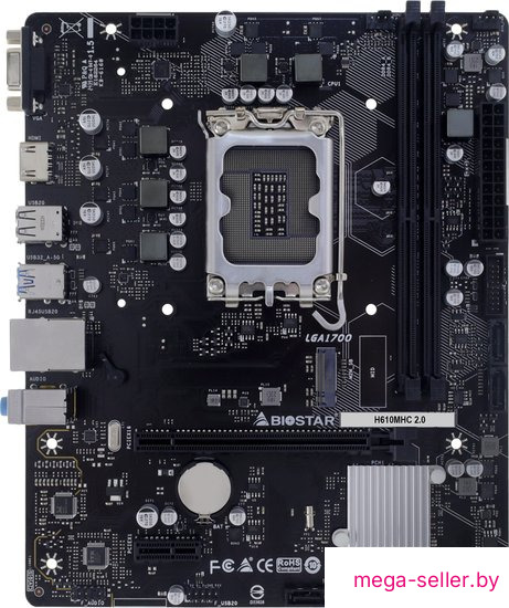Материнская плата BIOSTAR H610MHC 2.0 Ver. 6.0