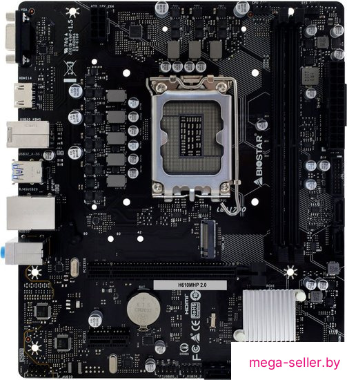 Материнская плата BIOSTAR H610MHP 2.0 Ver. 6.0