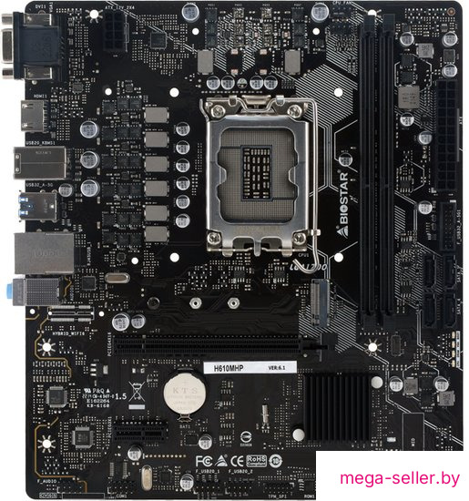 Материнская плата BIOSTAR H610MHP Ver. 6.1