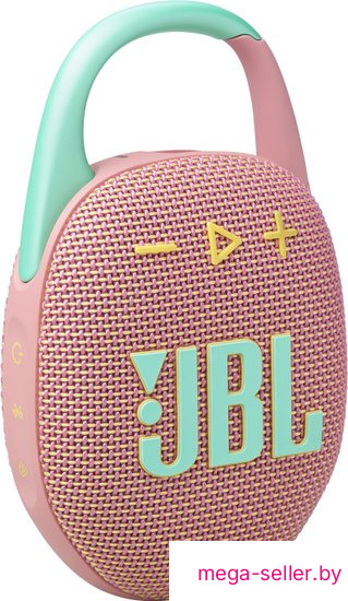 Беспроводная колонка JBL Clip 5 (розовый)
