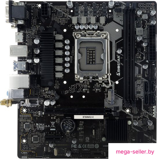 Материнская плата BIOSTAR B760MX2-E Ver. 6.1