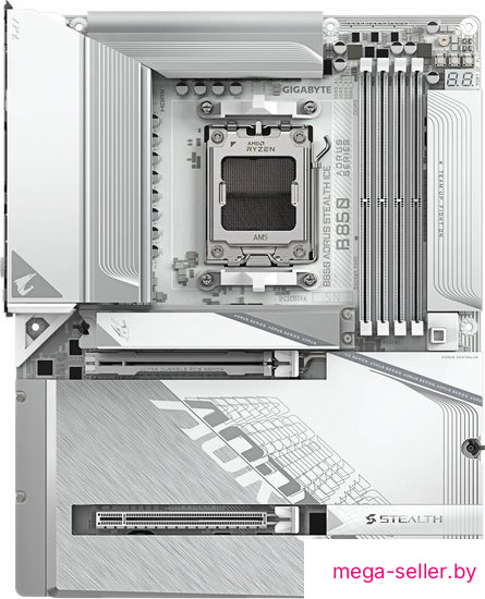 Материнская плата Gigabyte B850 Aorus Stealth Ice