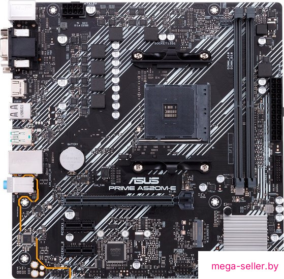Материнская плата ASUS Prime A520M-E/CSM