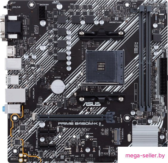 Материнская плата ASUS Prime B450M-K II