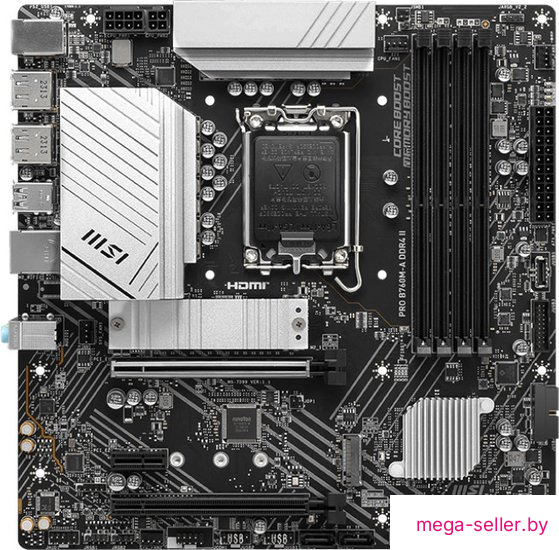 Материнская плата MSI Pro B760M-A DDR4 II