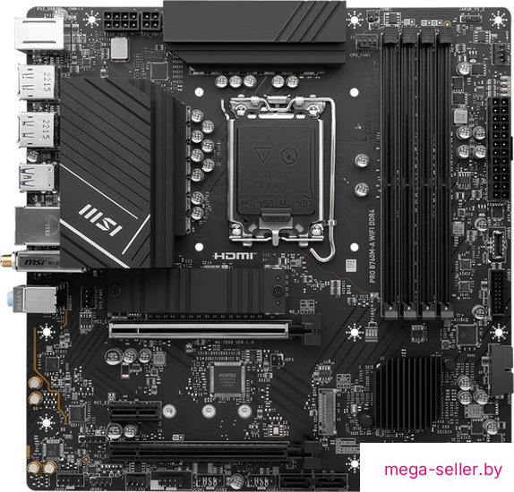 Материнская плата MSI Pro B760M-A WiFi DDR4