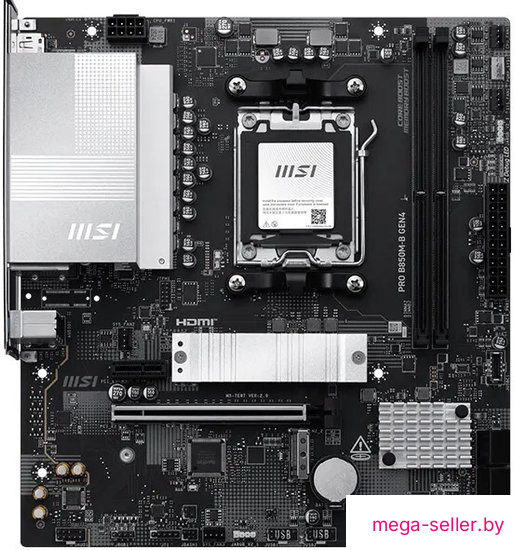 Материнская плата MSI Pro B850M-B Gen4