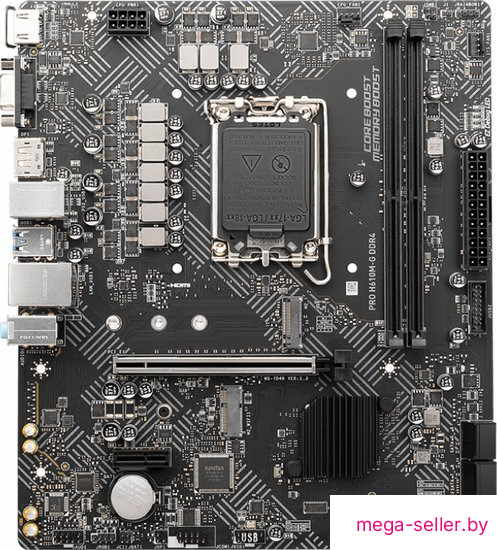 Материнская плата MSI PRO H610M-G DDR4