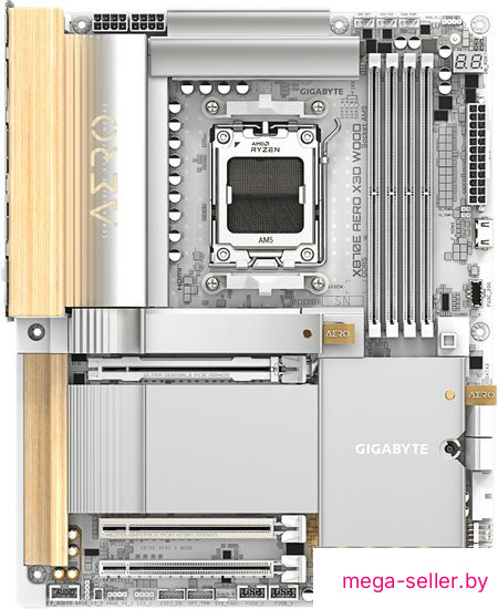 Материнская плата Gigabyte X870E Aero X3D Wood