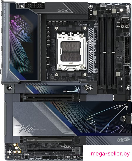 Материнская плата Gigabyte X870E Aorus Master X3D