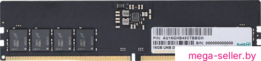 Оперативная память Apacer 32ГБ DDR5 4800 МГц AU32GHB48CTBBGH