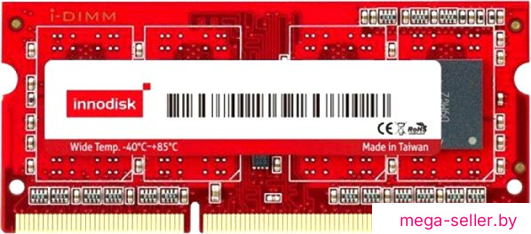Оперативная память Innodisk 4ГБ DDR3 SODIMM 1600 МГц M3S0-4GMJDLPC