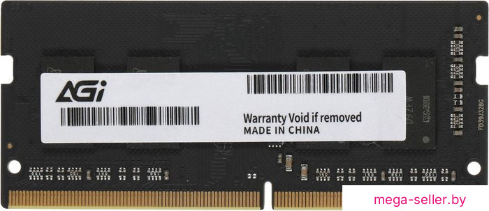 Оперативная память AGI 8ГБ DDR4 SODIMM 3200 МГц AGI320008SD138