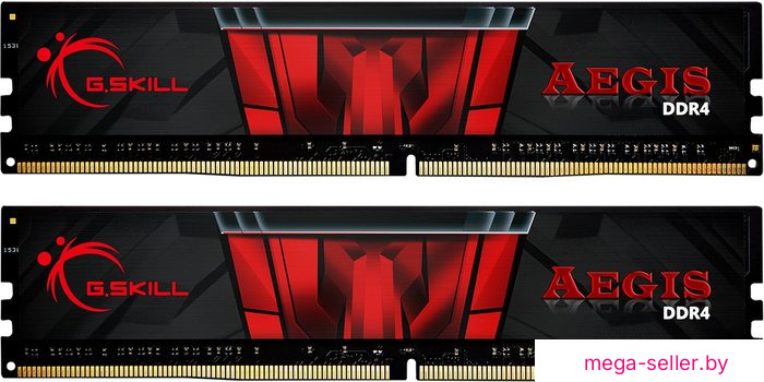 Оперативная память G.Skill Aegis 2x8GB DDR4 PC4-25600 F4-3200C16D-16GIS