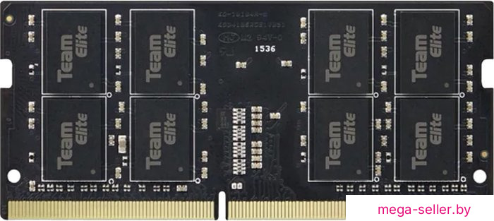 Оперативная память Team Elite 8ГБ DDR4 SODIMM 3200МГц TED48G3200C22-S01