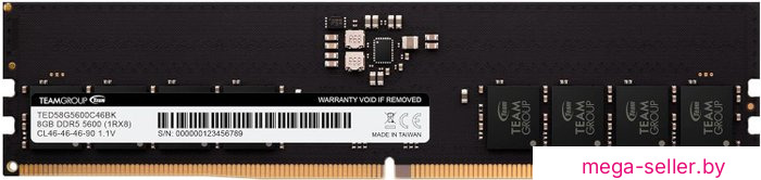 Оперативная память Team Elite 8ГБ DDR5 5200 МГц TED58G5200C4201