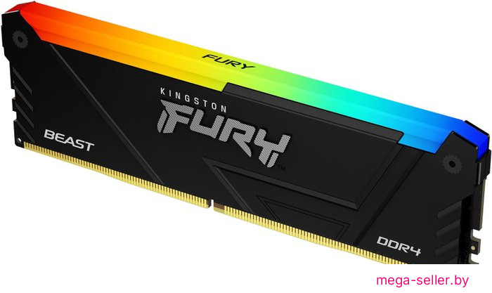 Оперативная память Kingston FURY Beast RGB 32ГБ DDR4 3200 МГц KF432C16BB2A/32
