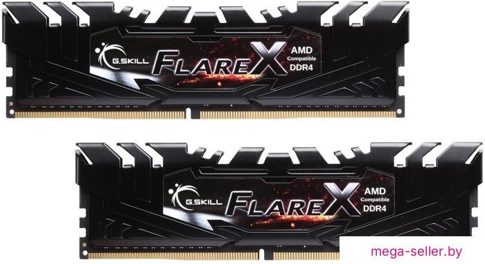 Оперативная память G.Skill Flare X 2x8GB DDR4 PC4-25600 F4-3200C16D-16GFX