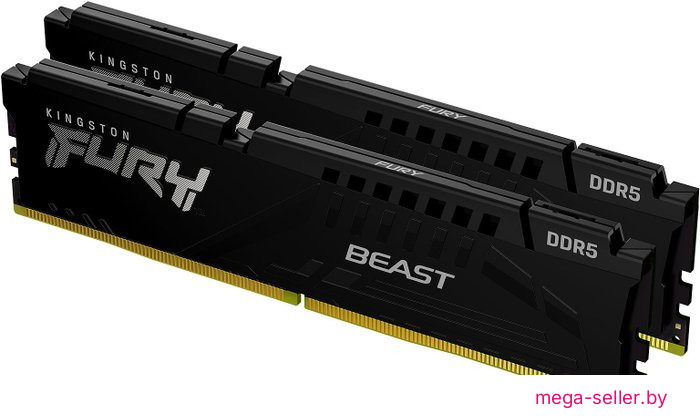 Оперативная память Kingston FURY Beast 2x64ГБ DDR5 5600МГц KF556C36BBEK2-128