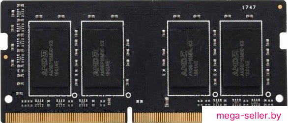 Оперативная память AMD Radeon R7 16GB DDR4 SODIMM PC4-21300 R7416G2606S2S-U
