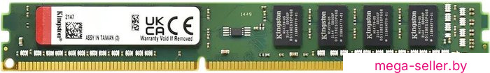 Оперативная память Kingston ValueRAM 8ГБ DDR4 3200 МГц KVR32N22S8L/8WP