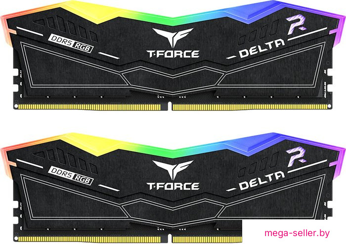 Оперативная память Team T-Force Delta RGB 2x32ГБ DDR5 6000 МГц FF3D564G6000HC38JDC01