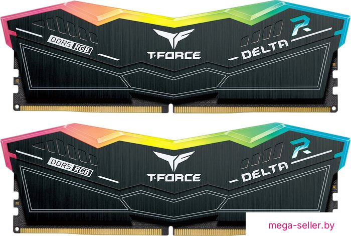 Оперативная память Team T-Force Delta RGB 2x32ГБ DDR5 6400 МГц FF3D564G6400HC30CDC01