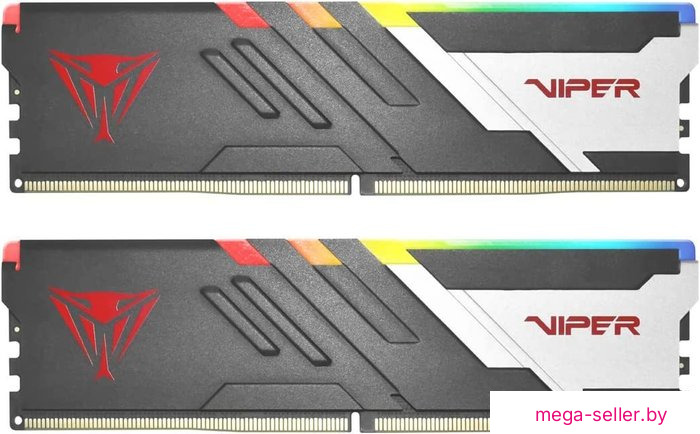 Оперативная память Patriot Viper Venom RGB 2x32ГБ DDR5 6000 МГц PVVR564G600C30K