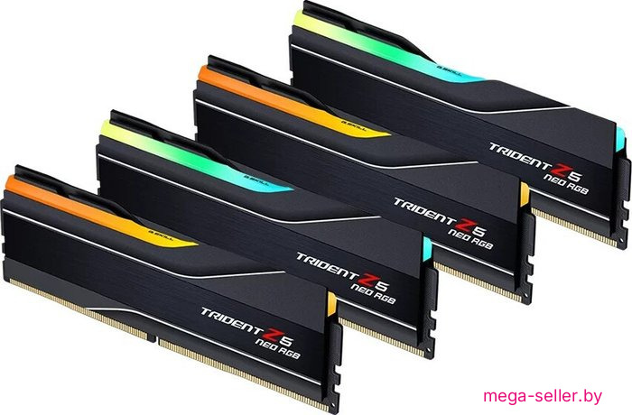 Оперативная память G.Skill Trident Z5 Neo RGB 4x64ГБ DDR5 6000 МГц F5-6000J3644D64GX4-TZ5NR