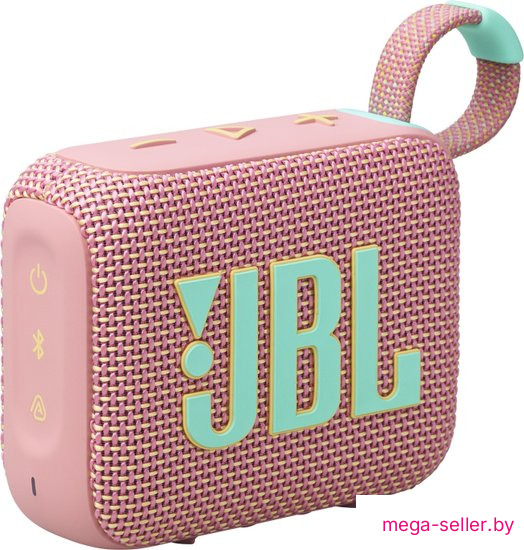 Беспроводная колонка JBL Go 4 (розовый)
