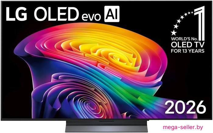 OLED телевизор LG OLED evo AI C6 OLED55C6RLA