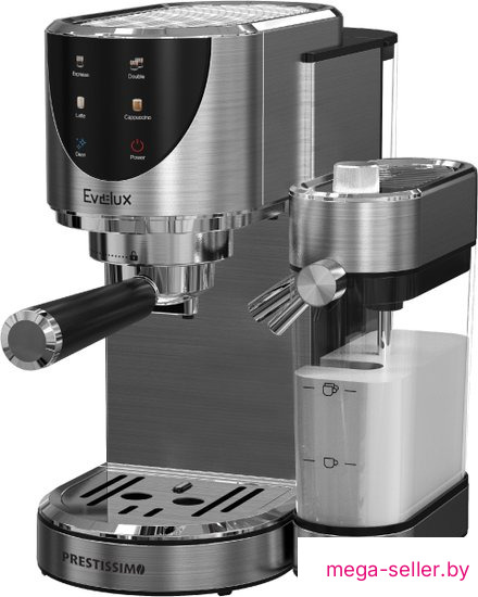 Рожковая кофеварка Evelux ECM 1011 T Prestissimo