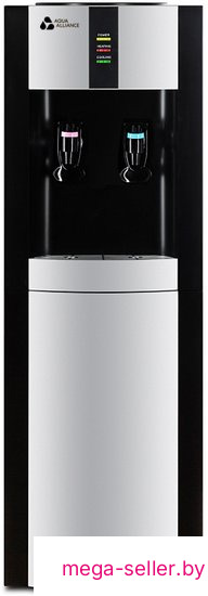 Кулер для воды AEL Aquaalliance H1s-LD (черный/серебристый)