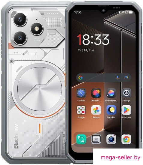 Телефон Blackview Fort 100 8GB/128GB (белый)