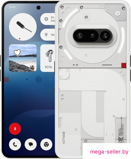 Телефон Nothing Phone (3a) 12GB/256GB (белый)