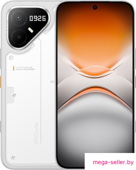 Телефон Tecno Pova 8 Pro 5G LK7 12GB/256GB (серебристый)