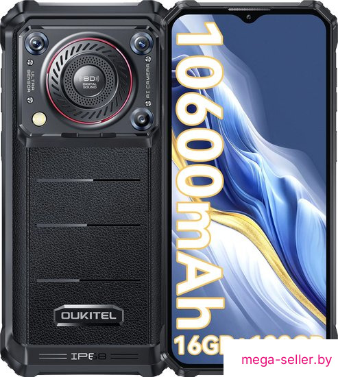 Телефон Oukitel WP36 (черный)