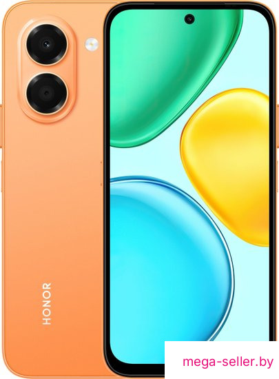 Телефон HONOR X7e LAB-LX1 6GB/256GB международная версия (оранжевый)