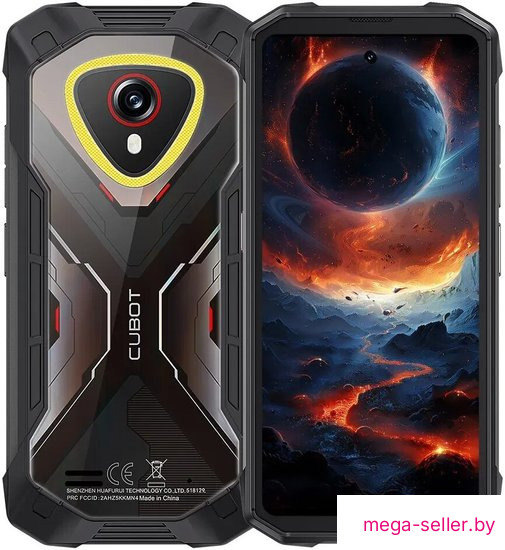 Телефон Cubot King Kong Mini 4 6GB/128GB (черный/серый)