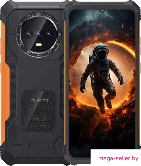 Телефон Cubot KingKong ES 6GB/128GB (черный/оранжевый)
