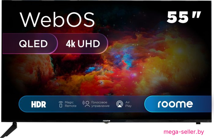 Телевизор Roome 55VU424QW