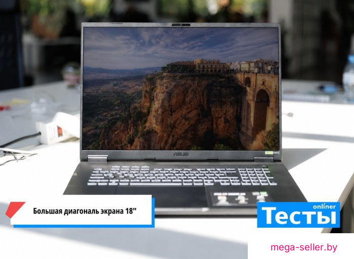 Игровой ноутбук ASUS TUF Gaming A18 2025 FA808PP-S8034