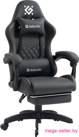 Игровое (геймерское) кресло Defender Bora (темно-серый)