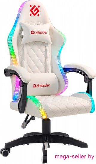 Игровое (геймерское) кресло Defender Energy (белый)