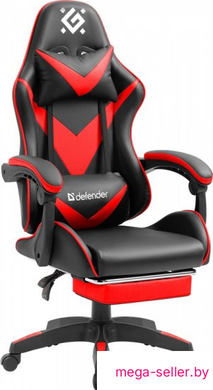 Игровое (геймерское) кресло Defender Minion (черный/красный)